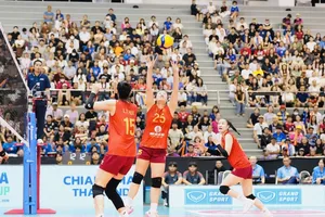 Đội tuyển bóng chuyền nữ Việt Nam sẽ tiếp tục thi đấu trận cuối trước Thái Lan trong ngày 9-8. Ảnh: SAVA