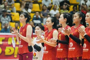 Đội tuyển bóng chuyền nữ Việt Nam sẽ còn 14 cầu thủ chuẩn bị cho ASIAD 20. Ảnh: VFV
