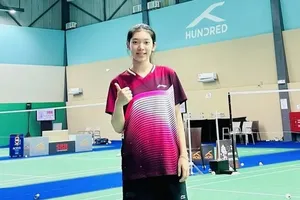 Tay vợt Nguyễn Thị Thu Huyền được đăng ký dự Olympic trẻ 2026 tại Senegal. Ảnh: VBF