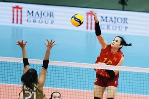 Chủ công Vi Thị Như Quỳnh. Ảnh: DŨNG PHƯƠNG