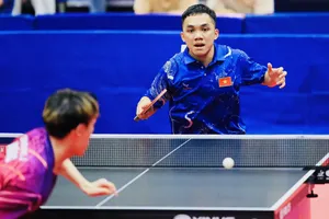 Đinh Anh Hoàng đang thi đấu tại Thái Lan để tìm kết quả tốt nhất. Ảnh: DŨNG PHƯƠNG