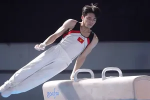 Đặng Ngọc Xuân Thiện là niềm hy vọng giành huy chương ASIAD 20 của Đội tuyển TDDC Việt Nam. Ảnh: DŨNG PHƯƠNG