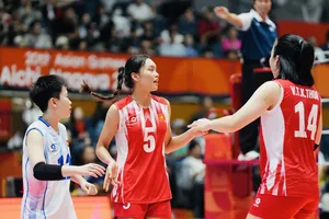 Đội tuyển bóng chuyền nữ Việt Nam sẽ thi đấu với Hàn Quốc trong ngày 18-9. Ảnh: VFV