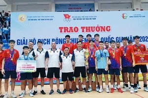 Cầu thủ trẻ U23 Thể Công Tân Cảng đã có ngôi vô địch tại Quảng Ngãi năm nay. Ảnh: MINH MINH