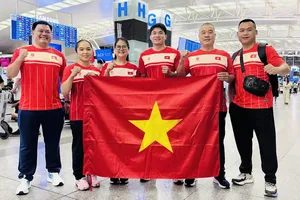 2 võ sĩ MMA của Việt Nam có mặt tại Nhật Bản tranh tài ASIAD 20. Ảnh: NGỌC HÒA
