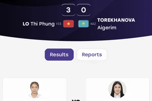 Lò Thị Phung đã có chiến thắng thuyết phục tại trận ra quân môn MMA ở ASIAD 20. Ảnh: OCA