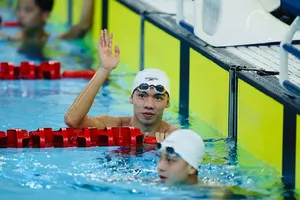 Nguyễn Huy Hoàng đã không có huy chương tại kỳ ASIAD 20. Ảnh: DŨNG PHƯƠNG