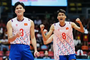 Cầu thủ bóng chuyền nam Việt Nam sẽ bước vào thi đấu từ ngày 27-9 tại Aichi-Nagoya (Nhật Bản). Ảnh: DŨNG PHƯƠNG