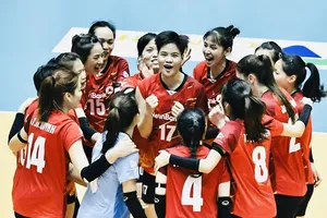 Đội Ngân hàng Công Thương tập trung cho mục tiêu trụ hạng tại mùa giải năm nay. Ảnh: DŨNG PHƯƠNG
