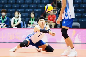 Đội tuyển bóng chuyền nam Việt Nam để thua 2 trận tại vòng bảng ở ASIAD 20. Ảnh: AINAGOC