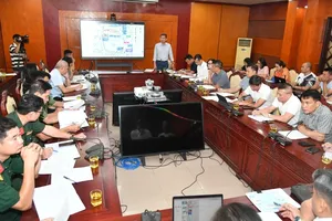 Cục TDTT Việt Nam họp rà soát công tác chuẩn bị cho Lễ phát động "Mỗi người dân lựa chọn ít nhất một môn thể thao". Ảnh: THÁI DƯƠNG