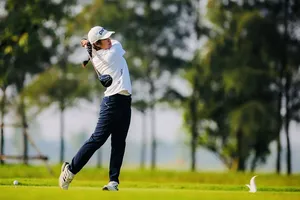 Nguyễn Viết Gia Hân đã vô địch chặng 3 tại giải năm nay. Ảnh: VGA JUNIOR TOUR 2026
