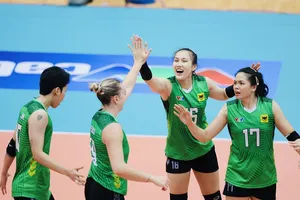 Đội VTV Bình Điền Long An sẽ chơi trận quan trọng gặp Hóa chất Đức Giang ngày hôm nay. Ảnh: DŨNG PHƯƠNG