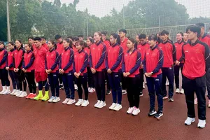Các tuyển thủ điền kinh quốc gia sẽ được trở lại đơn vị chủ quản dự Đại hội thể thao toàn quốc lần thứ X-2026 trong tháng 11. Ảnh: MINH CHIẾN
