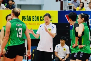 HLV Ngọc Hoa là gương mặt nữ duy nhất đang là HLV trưởng tại Giải vô địch quốc gia các câu lạc bộ 2026. Ảnh: DŨNG PHƯƠNG