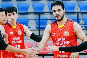 Đội chủ nhà Công an TPHCM đã tăng cường ngoại binh chất lượng dự vòng 2 năm nay. Ảnh: CATPHCM