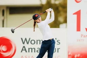 Golfer Lê Chúc An được đăng ký tham dự Đại hội thể thao toàn quốc lần thứ X-2026. Ảnh: VGA