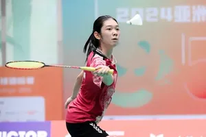 Tay vợt Nguyễn Thị Thu Huyền có suất dự Olympic trẻ 2026 tại Senegal. Ảnh: VBF