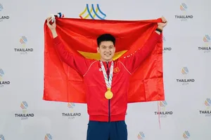 Võ sĩ Nguyễn Thanh Trường là gương mặt quan trọng của karate TPHCM. Ảnh: ĐOÀN TTVN