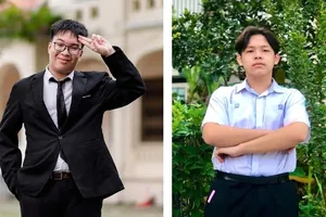 Trần Quang Thắng và Lê Thành Danh. Ảnh: NVCC