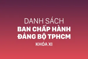 Công bố danh sách Ban Chấp hành Đảng bộ TPHCM khóa XI, nhiệm kỳ 2020-2025