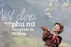 Nét đẹp người phụ nữ vùng cao nguyên đá Hà Giang
