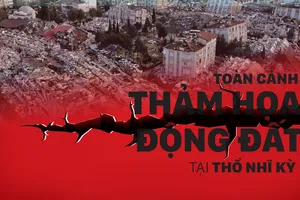 Toàn cảnh thảm họa động đất tại Thổ Nhĩ Kỳ
