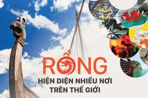Rồng hiện diện nhiều nơi trên thế giới