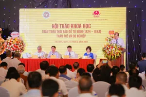 Hội thảo khoa học về thân thế và sự nghiệp Thái bảo Đỗ Tử Bình: Lý giải, làm sáng tỏ những góc khuất lịch sử