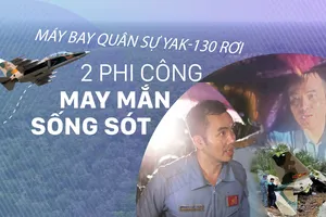 Toàn cảnh vụ máy bay quân sự Yak-130 rơi, 2 phi công may mắn sống sót
