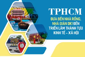 Khu vực của TPHCM nổi bật ấn tượng tại triển lãm