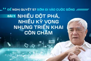 Để Nghị quyết 57 sớm đi vào cuộc sống - Bài 1: Nhiều đột phá, nhiều kỳ vọng - nhưng triển khai còn chậm