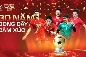 Tối nay 26-12, Gala trao thưởng Quả bóng vàng Việt Nam 2025: 30 năm đong đầy cảm xúc