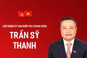 Đồng chí Trần Sỹ Thanh tiếp tục được bầu làm Chủ nhiệm Ủy ban Kiểm tra Trung ương Đảng khóa XIV