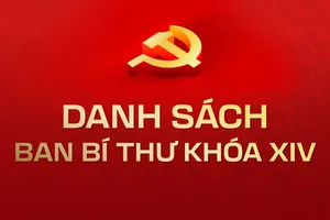 Danh sách Ban Bí thư khóa XIV