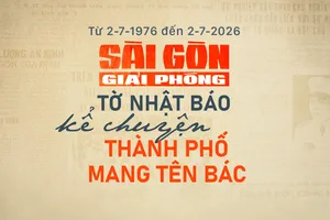 Từ 2-7-1976 đến 2-7-2026: Báo SGGP - Tờ nhật báo kể chuyện thành phố mang tên Bác