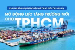 Khu thương mại tự do gắn với cảng biển Cái Mép Hạ: Mở động lực tăng trưởng mới cho TPHCM