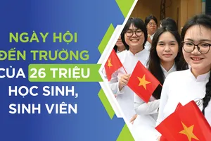 Ngày hội đến trường của 26 triệu học sinh, sinh viên