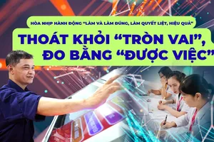 Hòa nhịp hành động “Làm và làm đúng, làm quyết liệt, hiệu quả” - Bài 2: Thoát khỏi “tròn vai”, đo bằng “được việc”