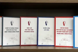 Tủ sách Di sản Hồ Chí Minh có thêm nhiều ấn phẩm mới