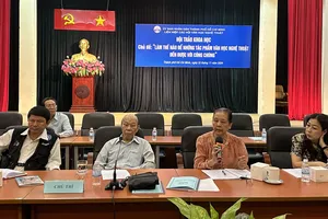 Văn học nghệ thuật muốn phát triển cần phải có công chúng thưởng thức