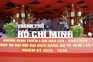 Triển lãm thành tựu báo chí - xuất bản chào mừng Đại hội đại biểu Đảng bộ TPHCM lần thứ I 