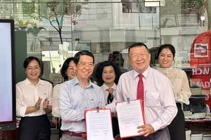 NXB Tổng hợp TPHCM ký kết phối hợp với phường Sài Gòn và phường Tân Định