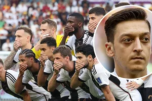 Tuyển Đức bị người Qatar khơi lại scandal Mesut Ozil 