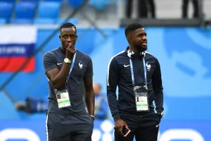 Benjamin Mendy và Samuel Umtiti