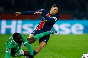 Hakimi cùng PSG không quá vất vả để đánh bại Saint-Etienne