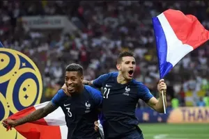 Presnel Kimpembe và Lucas Hernandez là thành viên đội tuyển Pháp vô địch World Cup 2018
