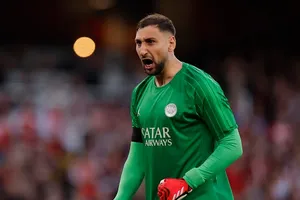 Donnarumma tỏa sáng trong hai lượt trận bán kết Champions League trước Arsenal. Ảnh: REUTERS