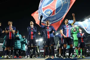 PSG đã giành chức vô địch Ligue 1 lần thứ tư liên tiếp và lần thứ mười kể từ "kỷ nguyên Qatar". Ảnh: Getty Images