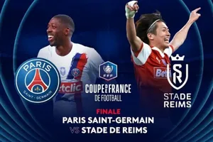 Chung kết Cúp Quốc gia Pháp mùa giải 2024/25 giữa PSG và Reims. Ảnh minh họa: LFP
